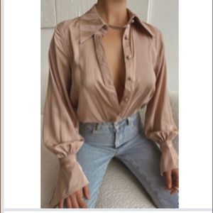 Bran new,  size L nude bodysuit